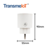 TransmeIoT TM-MP-EU01 Mini Smart Plug, WiFi Outlet Socket Compatible with Alexa And Google Home，google assistant/ aleax voice control , Remote Control with Timer Function, No Hub Required
