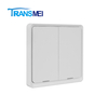 TransmeIoT TM-ZB-EU11SS Zigbee Smart Wall Light Switch button ,Glass Panel, Multi-Control, Touch Switches, Single Line, Remote Control Smart Life/Tuya App, Work with Alexa, Google Home