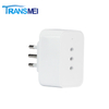TransmeIoT TM-MP-ITA01 Mini Smart Plug, WiFi Outlet Socket Compatible with Alexa And Google Home，google Assistant/ Aleax Voice Control , Remote Control with Timer Function, No Hub Required