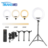 18" Selfie Ring Light with 1.8M Adjustable Tripod For Phone TM-18A20A