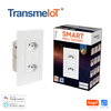 TransmeIoT Smart Wall Socket TM-WS-BR01 Multi-Control, Wi-Fi/Zigbee , Neutral Wire Required, Remote Control Smart Life/Tuya App, Work with Alexa, Google Home 