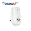 TransmeIoT TM-WG-06BR Mini Smart Plug, WiFi Outlet Socket Compatible with Alexa And Google Home, Remote Control with Timer Function, No Hub Required