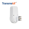 TransmeIoT TM-WG-06CL Mini Smart Plug, WiFi Outlet Socket Compatible with Alexa And Google Home, Remote Control with Timer Function, No Hub Required