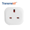 TransmeIoT TM-MP-UK02 Mini Smart Plug, WiFi Outlet Socket Compatible with Alexa And Google Home，google Assistant/ Aleax Voice Control , Remote Control with Timer Function, No Hub Required