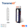 TransmeIoT Smart Plug Power Strip TM-PS-EU01CP , with 3 Individually Controlled Smart Outlets And 4 USB Ports, Works with Alexa & Google Home, No Hub Required , White