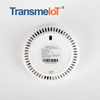 TransmeIoT Smart WiFi Gas Detector TM-SD01 Loud 70dB Alarm, Phone Notifications, No Hub Required, Reliable Sensor, Modern White Status LED