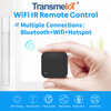 TransmeIoT TM-IR01 Smart IR Remote Control,All in One IR Blaster Control, Universal WiFi Infrared Remote Control for TV DVD Air Conditioner STB Etc,Compatible with Alexa, Google Assistant 