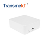 TransmeIoT TM-ZG02 WiFi Gateway Wireless Smart Bridge: Zigbee /Bluetooth, Remote Controller, APP Control, Voice Control, Compatible with Alexa/Google Home And All Tuya ZigBee 3.0 Smart Product