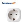 TransmeIoT TM-MP-EU02 Mini Smart Plug, WiFi Outlet Socket Compatible with Alexa And Google Home，google Assistant/ Aleax Voice Control , Remote Control with Timer Function, No Hub Required